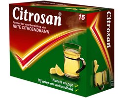 Citrosan Hete Citroendrank - 1 x 15 sachets