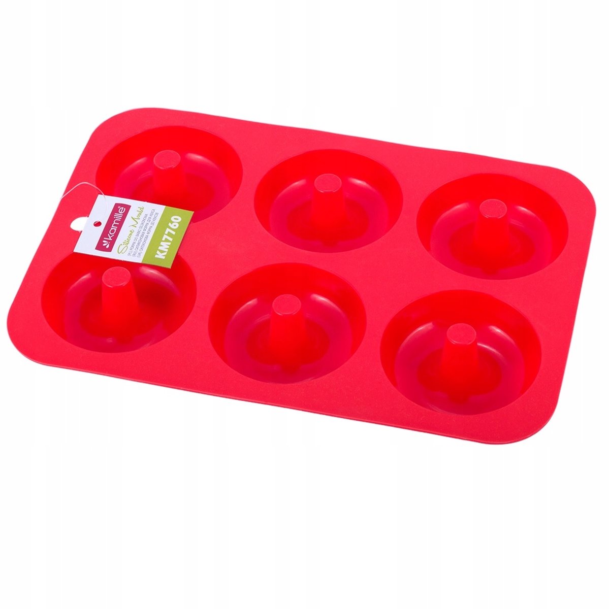 Siliconen Donutvorm - Anti-aanbak - 6 Poffertjes