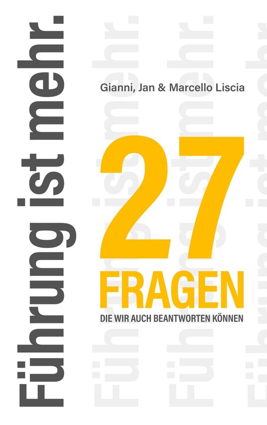 Führung ist mehr. - cover