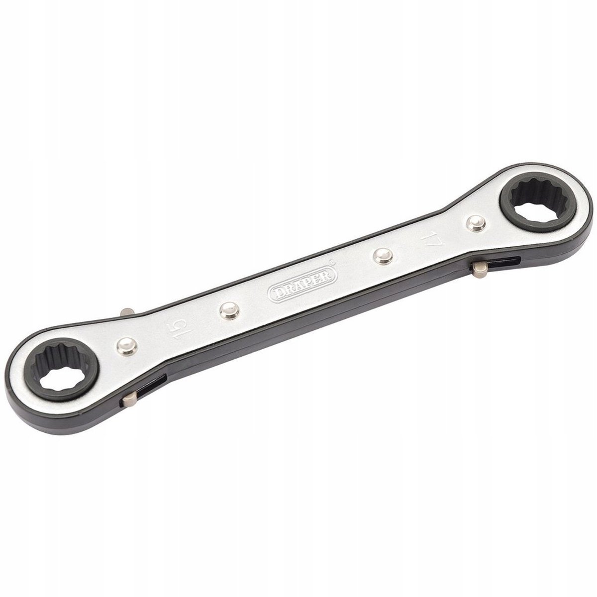 Ringsleutel met ratel 15 x 17 mm