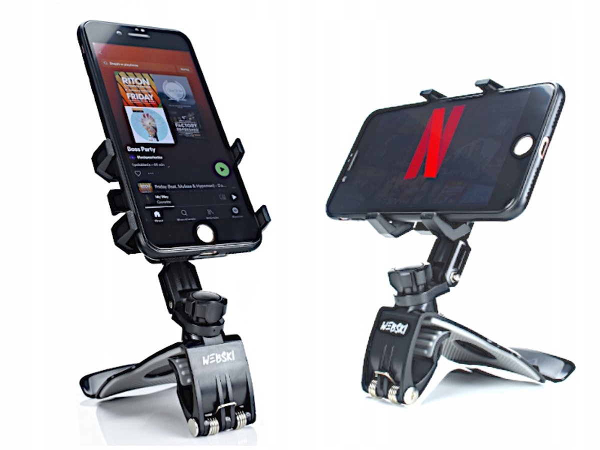 Webski Transformer Autohouder voor Dashboard - 360° Verstelbaar