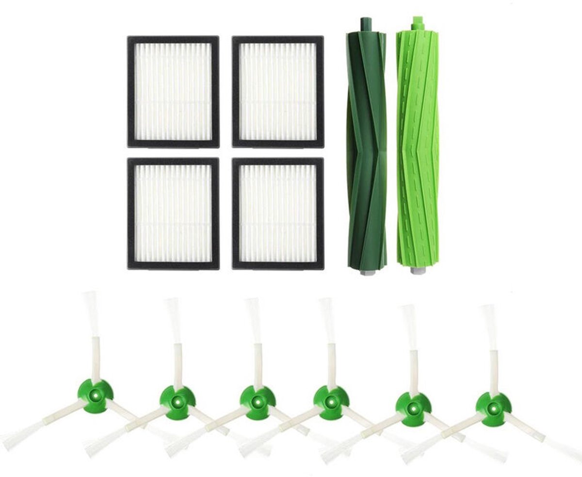 12-delige Accessoireset Geschikt voor iRobot Balayagerobot Serie i7 i7+ E5 E6