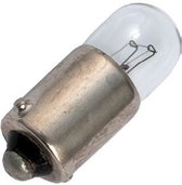 Signaallamp Ba9s 12V 5W - 416 mAh - Per stuk - T9 Gloeilamp Ø9mm - 23mm - 2500K - Dimbaar