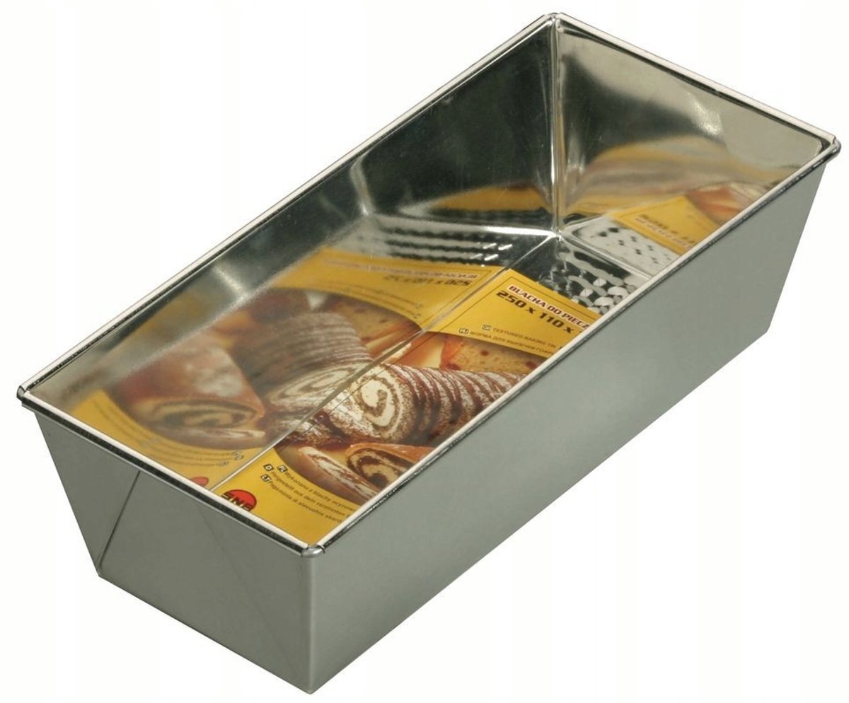 SNB Cakevorm Broodvorm Metaal 25x11x7.5 cm