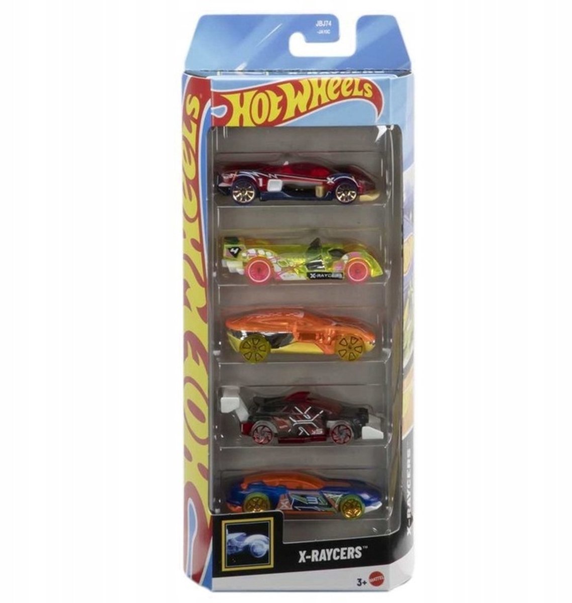 Hot Wheels X-Raycers Voertuigen Set - 5-Pack JBJ74