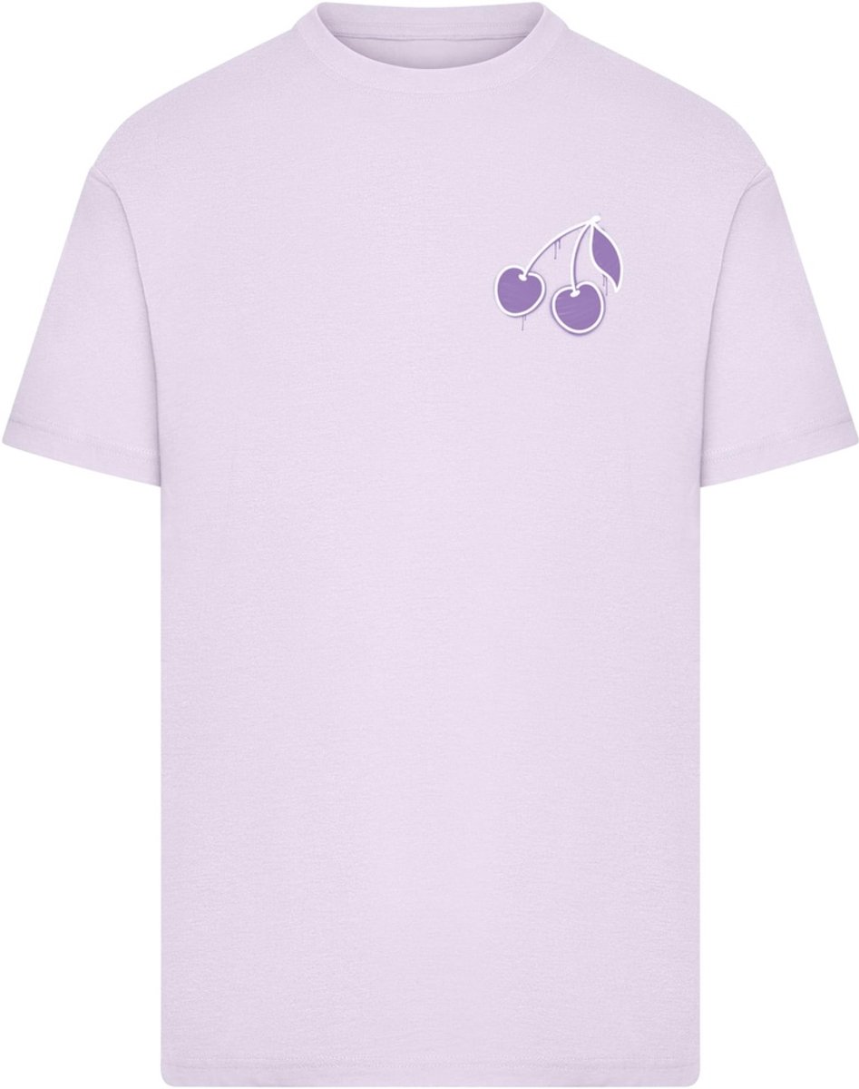 Mister Tee Paradise Cherries Heren Tshirt XL Paars