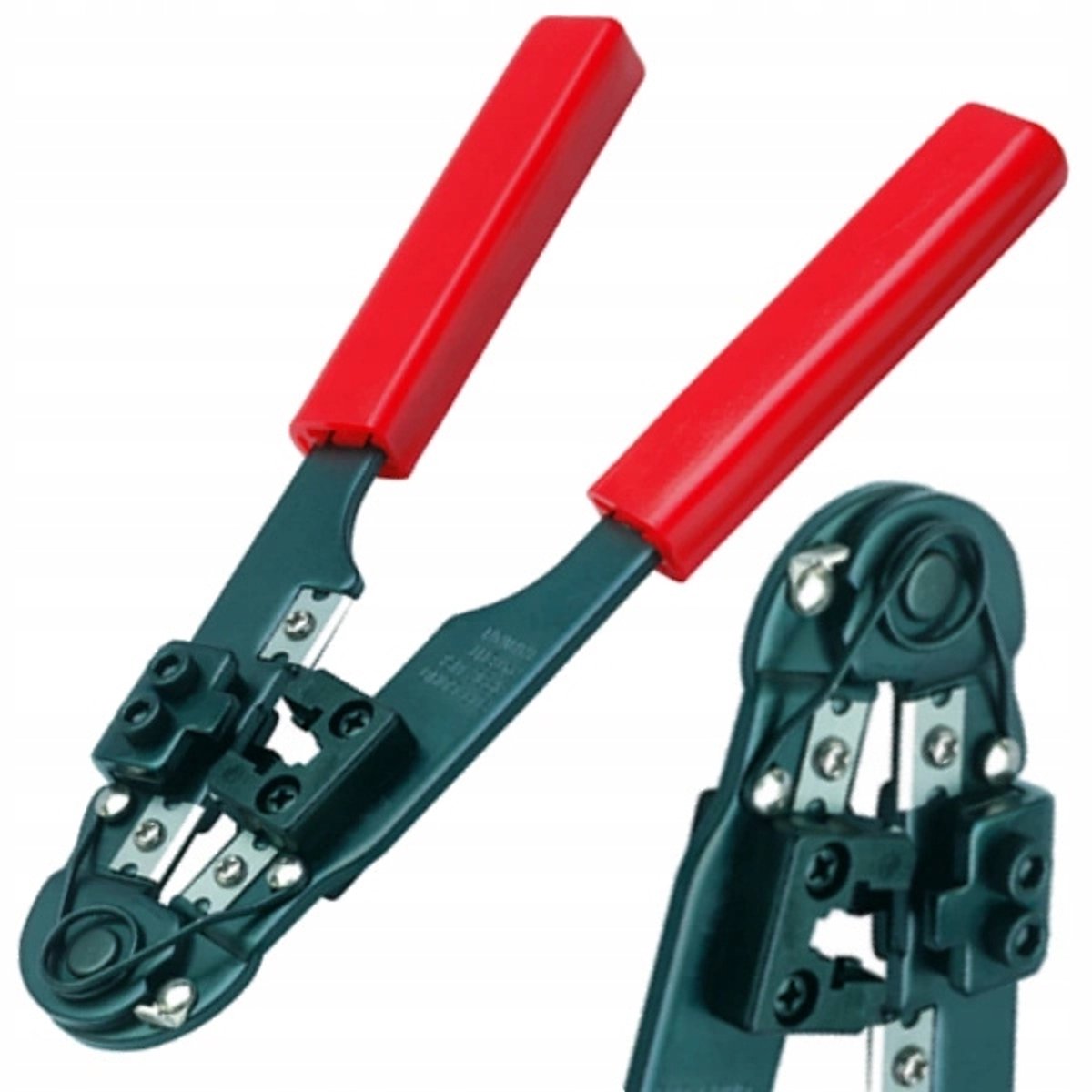 Cimco RJ45 Krimptang 290mm - Met Strip- en Knipfunctie