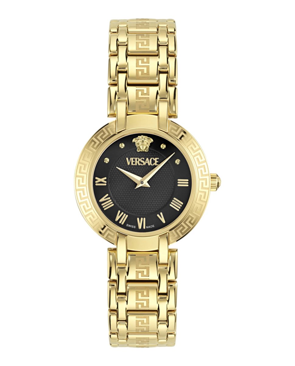 Versace Antlia VE0P00625 Horloge - Staal - Goudkleurig - Ø 34 mm