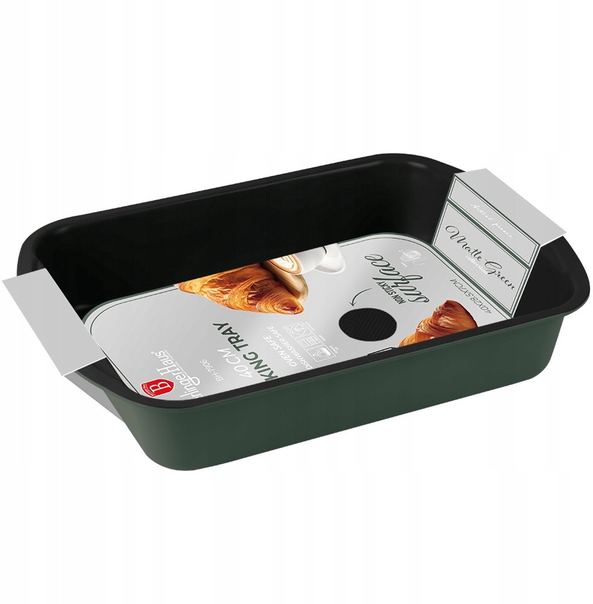 BerlingerHaus Brytfanna 40cm TitanPro Mat Groen BH-7906