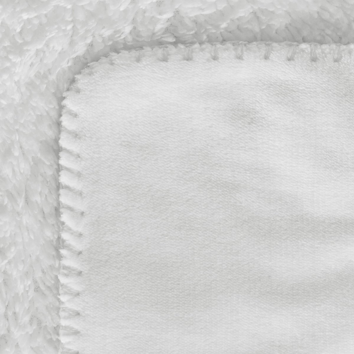 Zacht Teddy Microvezel Deken 200x220cm Wit