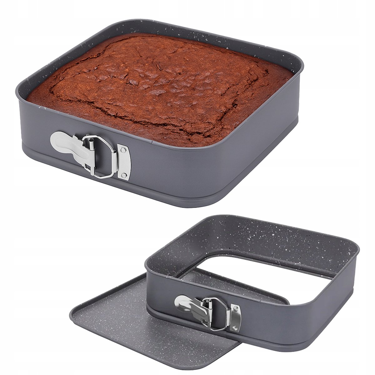 Altom Design Kwadratige Taartvorm 24cm Anti-aanbaklaag