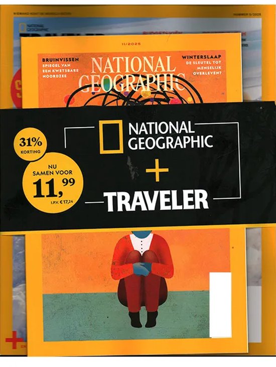Pakket National Geographic + National Geographic Traveler - 10 2025