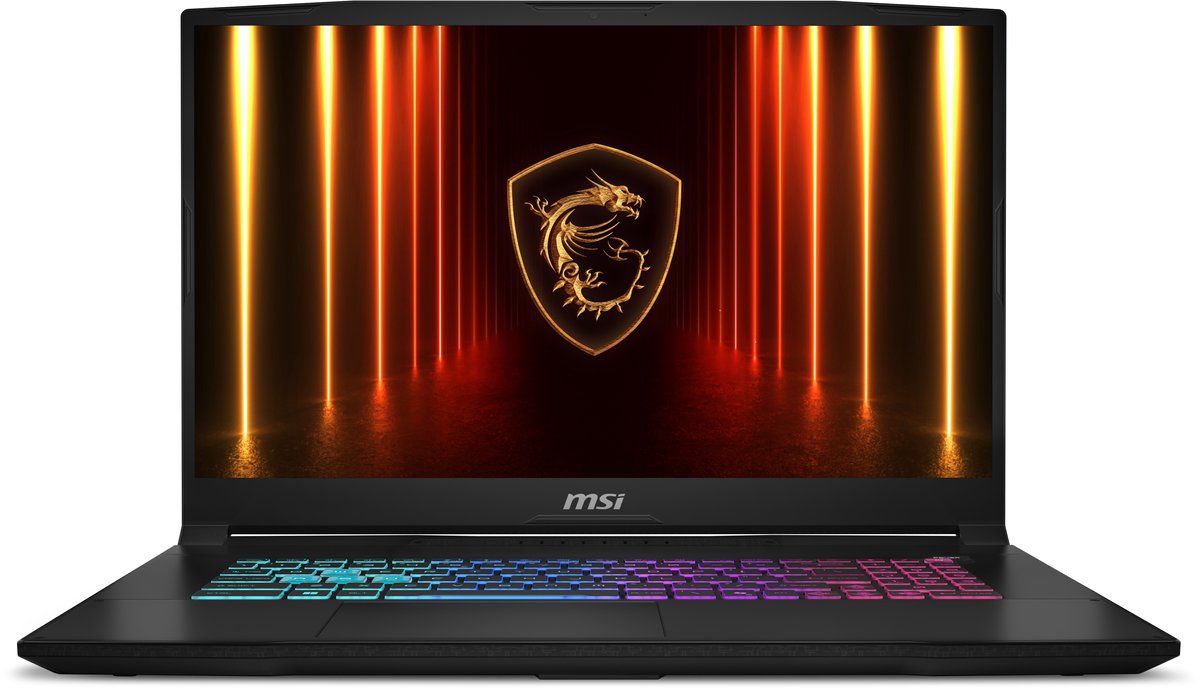 MSI Katana 17 HX B14WGK-264NL Intel® Core™ i7 i7-14650HX Laptop 43,9 cm (17.3") Full HD 16 GB DDR5-SDRAM 1 TB SSD NVIDIA GeForce RTX 5070 Wi-Fi 6E (802.11ax) Windows 11 Home Zwart