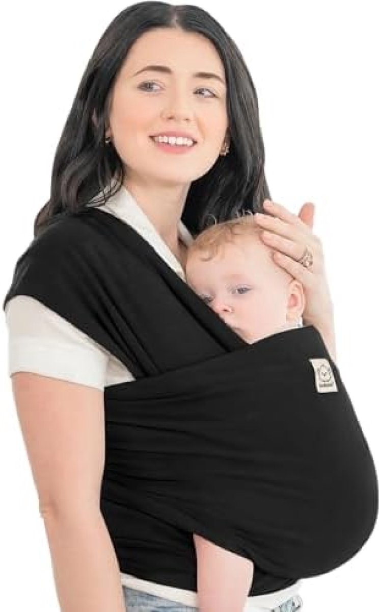 Image of Ademende Baby Draagdoek - Baby drager - Ergonomische Draagzak - voor Pasgeborenen en Peuters - Cadeau voor ouders