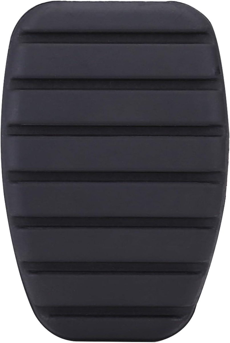 JHubers Goods - Rubber Pedaal Covers voor Clio/Scenic/Kangoo/Space/Modus, Zwart - Beschermende Koppeling Rempedaal Kussen