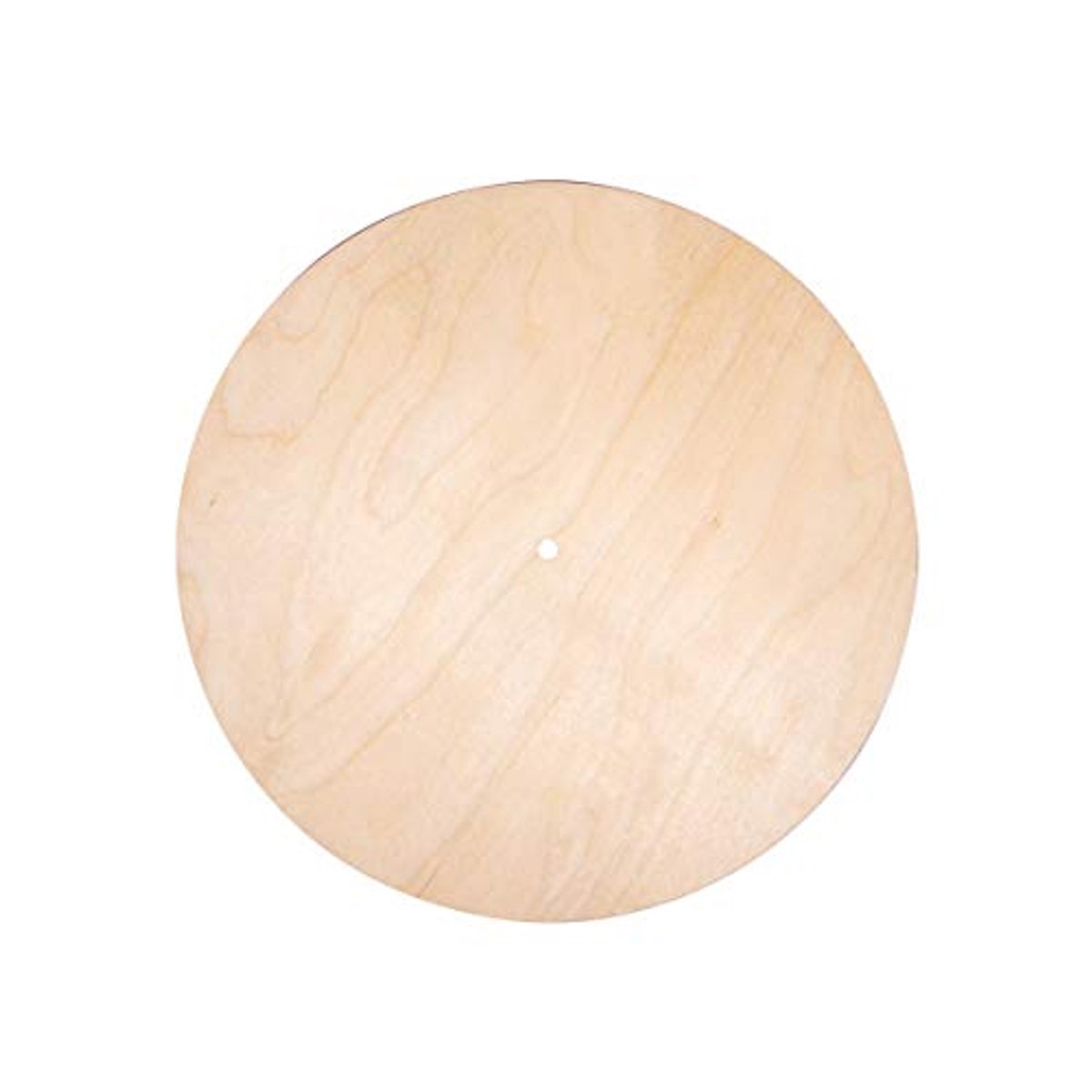 Ronde houten horlogeplaat 30 cm - DIY wandklok maken