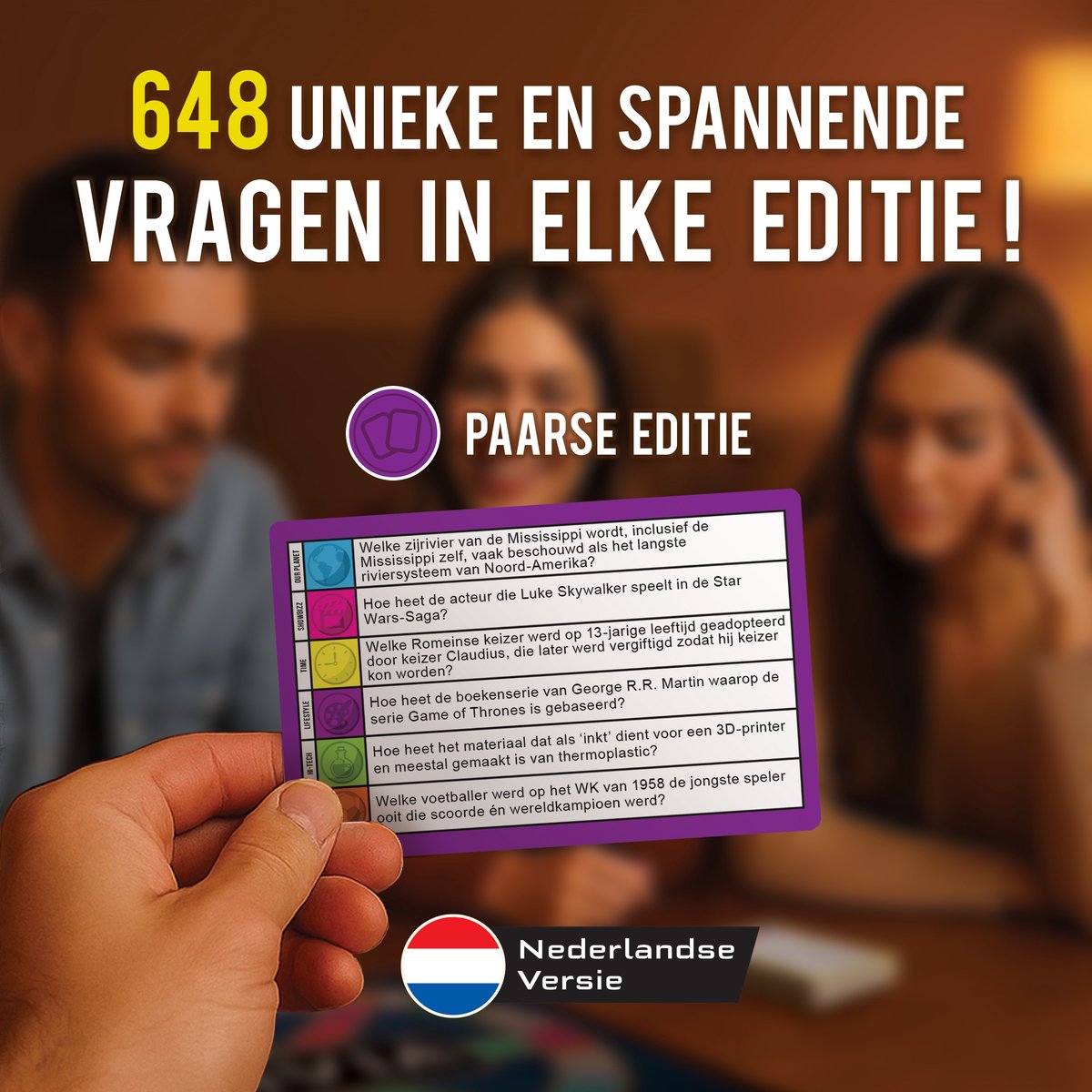 Triviant Vragen Aanvulset, Pubquiz, 648 Vraag en Antwoorden - Versie Paars Nieuw — afbeelding 4