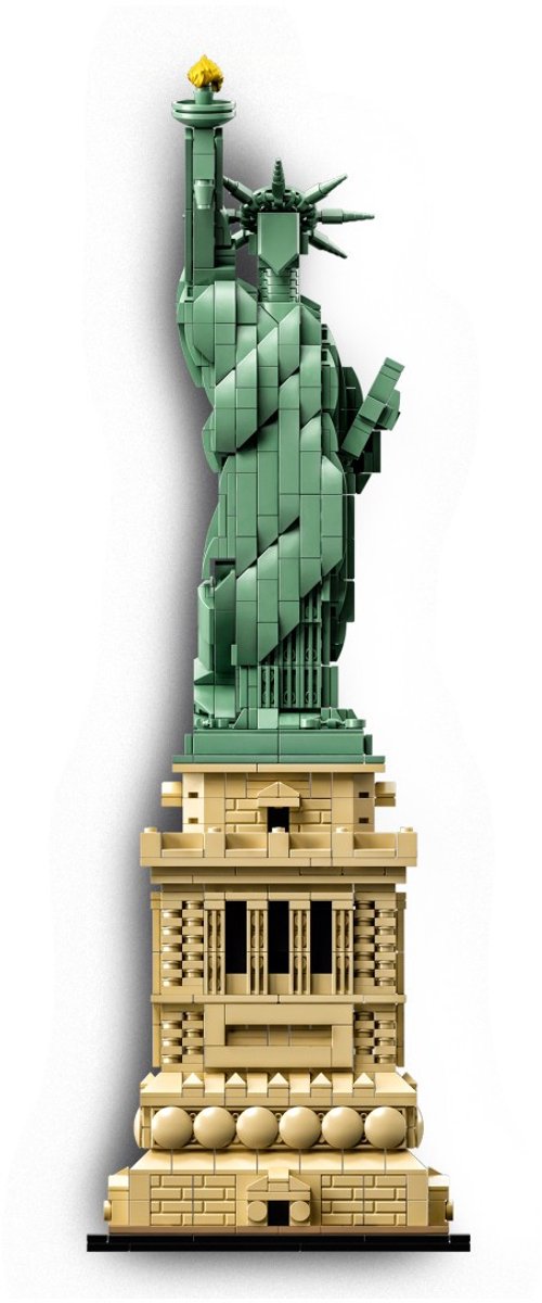 LEGO 21042 Architecture Vrijheidsbeeld Model Bouwset, New York Display en Verzamelmodel voor Volwassenen — afbeelding 14