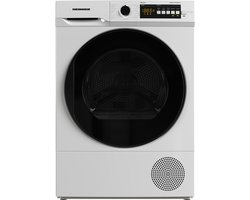 Heinner HHPD-V9T2KA++ Warmtepompdroger 9 kg – 15 Droogprogramma’s – Digitaal Display – Anti-kreukfunctie – Startuitstel – Omkeerbare Deur – Wit – 5 Jaar Garantie