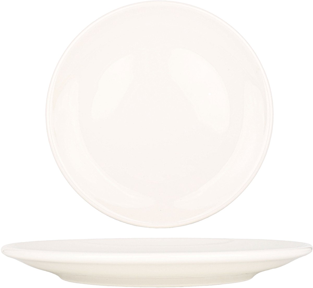 Bonna Dinerbord - Gourmet - Porselein - 27 cm - set van 6