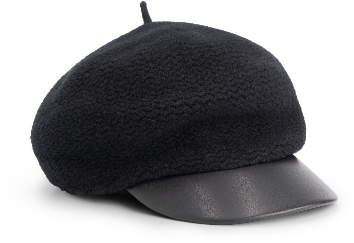 MGO Mandy Dames - Cap - Wol - Zwart