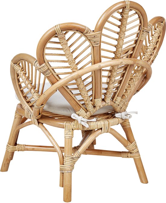 Pauwenstoel FLORENTINE II Rotan Natuurlijk van HKliving — afbeelding 3