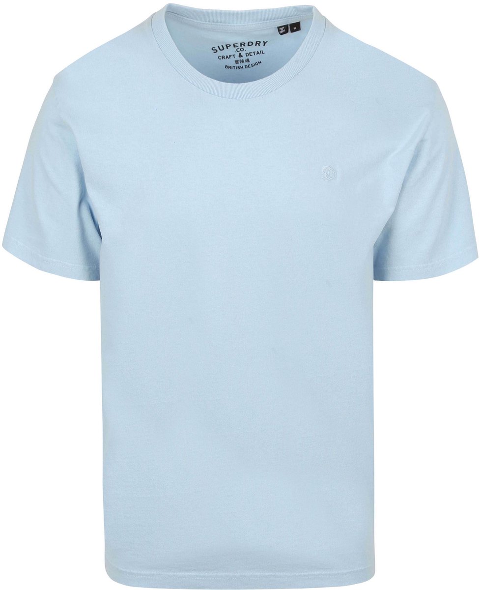 Superdry Tee Essentials Relaxed Lichtblauw – Heren