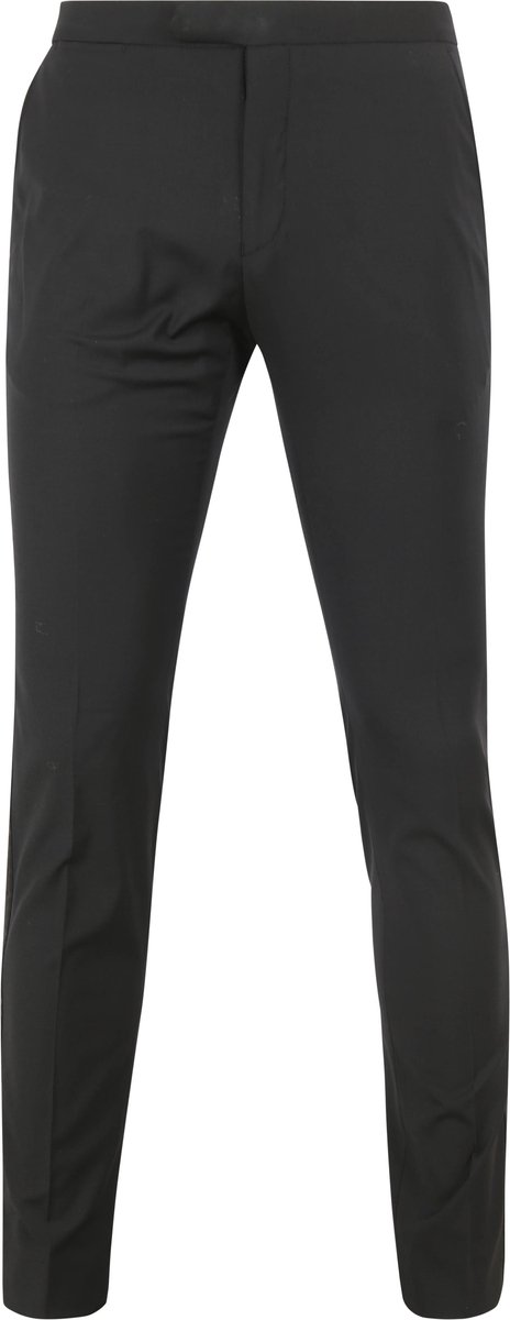 Rokkostuum Broek Wol Blend Zwart