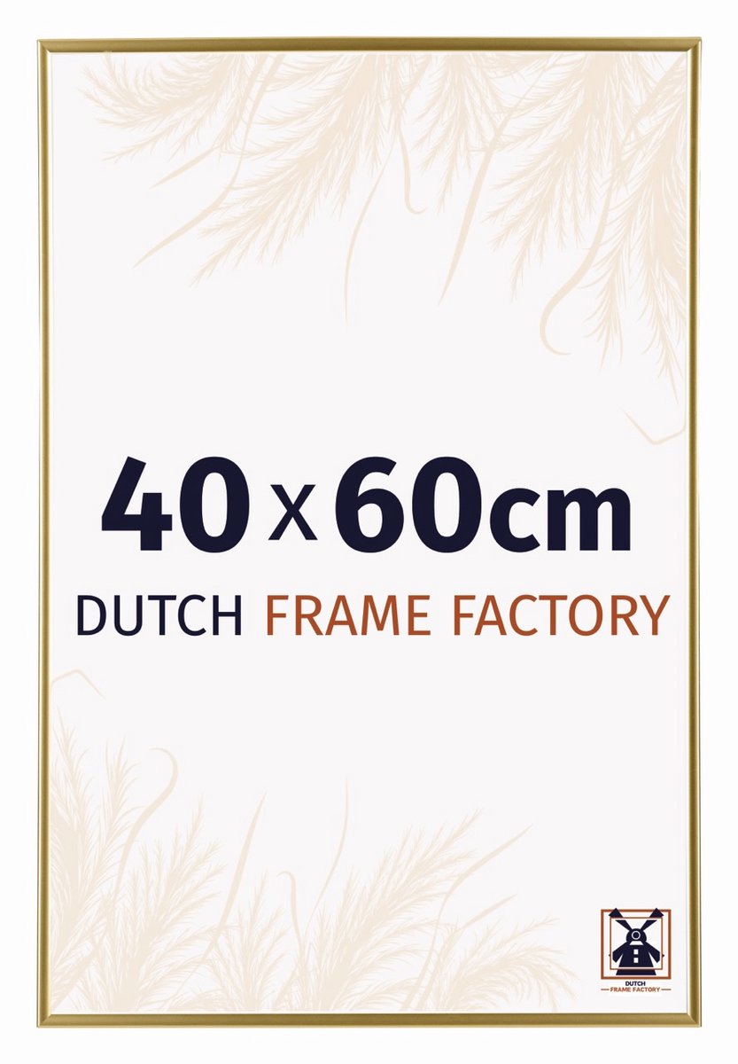 Dutch Frame Factory Fotolijst 40x60 cm - Kunststof - Goud - Easy
