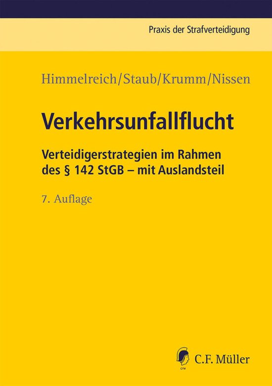 Praxis der Strafverteidigung 15 - Verkehrsunfallflucht - cover