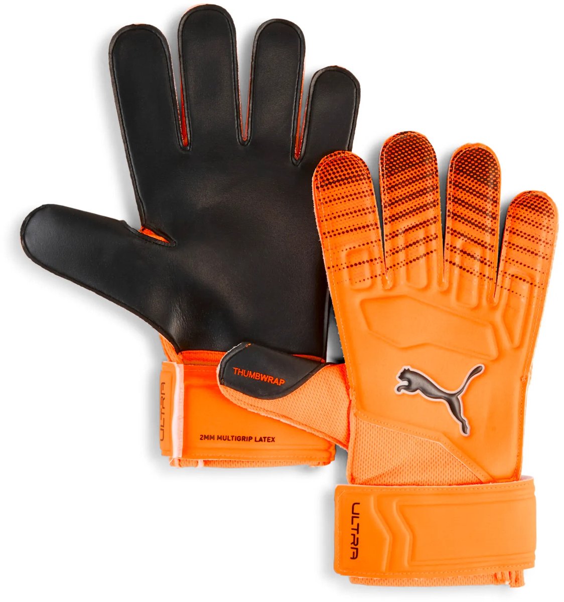 Puma Ultra Play RC Fluo Orange Black Keepershandschoenen - Maat 5