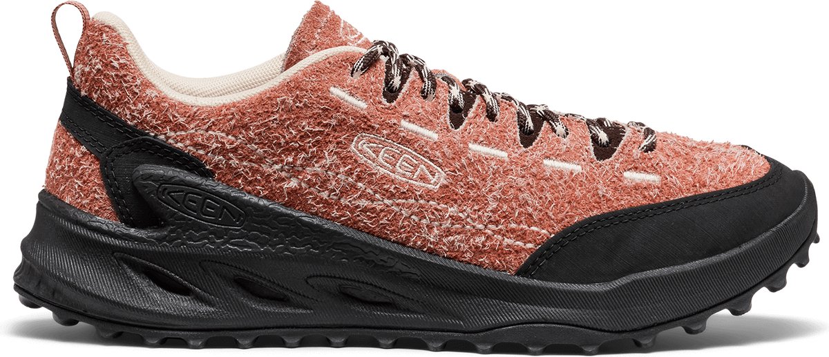 Keen Jasper Zionic Dames Sneakers Suede Cork/Java Roze