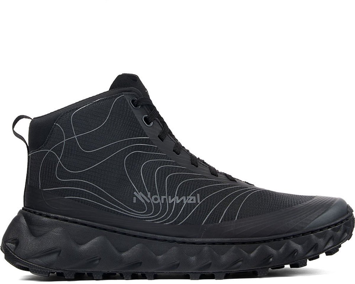 Nnormal Tomir 2.0 Wandelschoenen 1/3 Man Vrouw Zwart