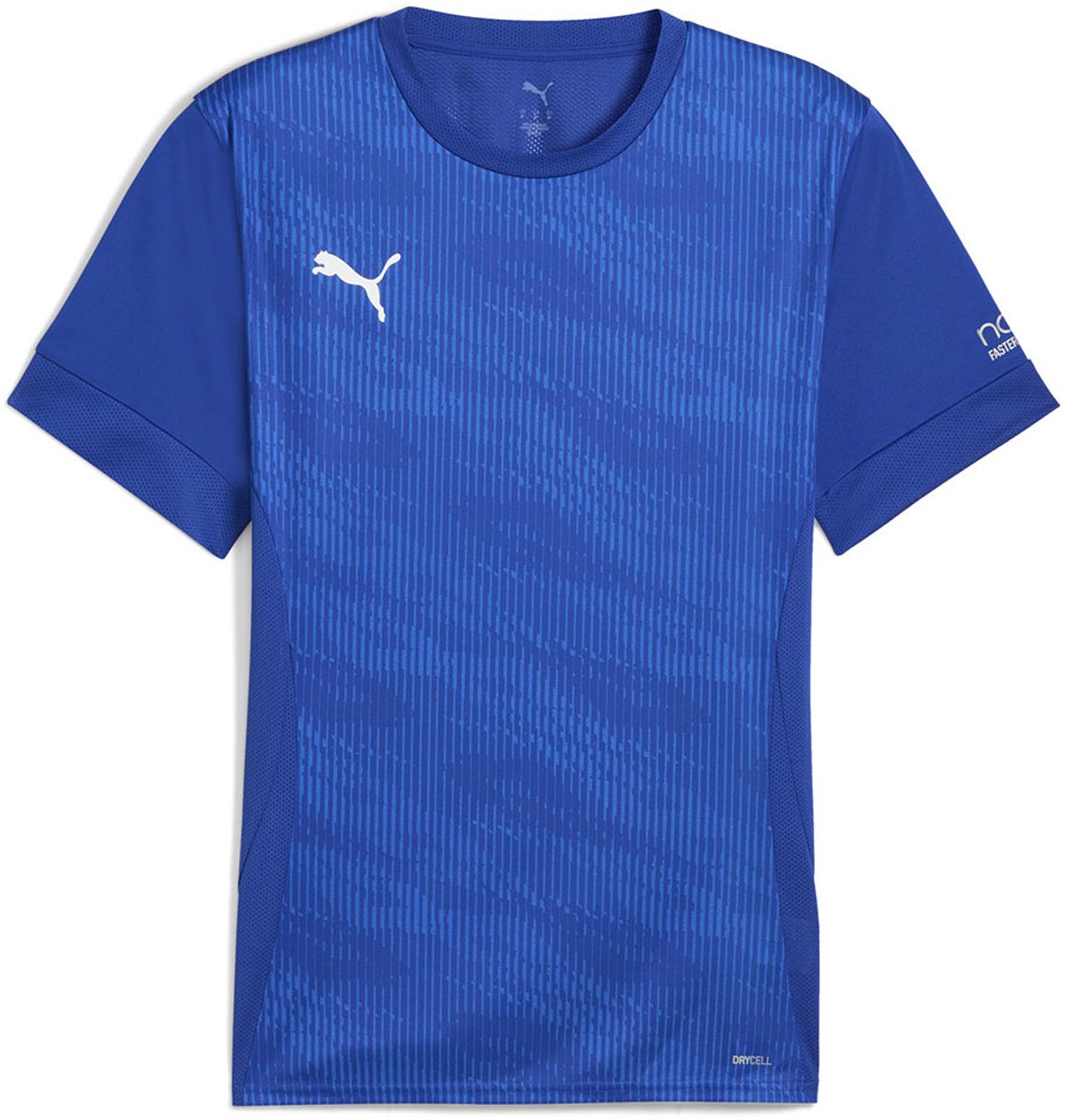 Puma Individual Graphic T-shirt Met Korte Mouwen Man Blauw