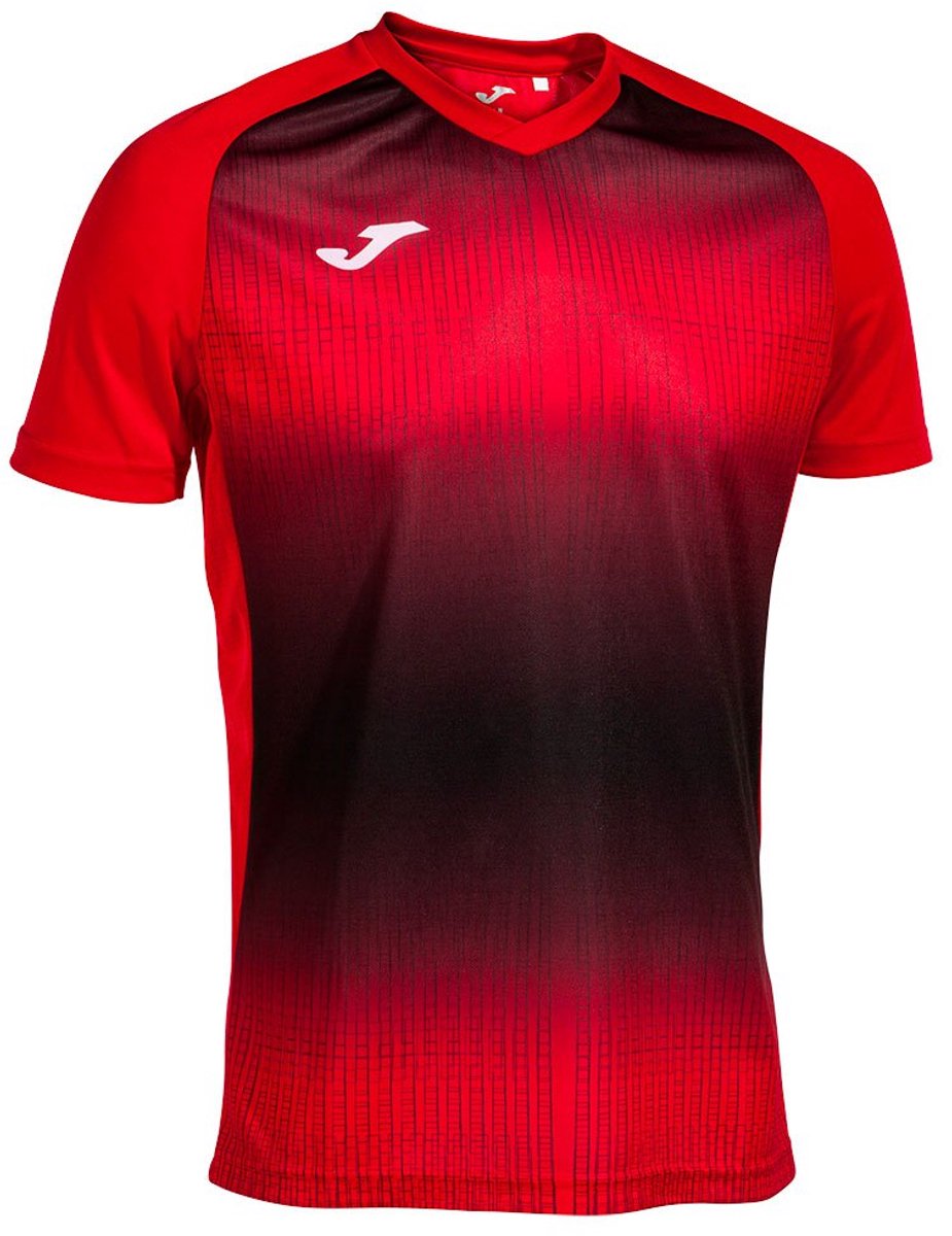 Joma Tiger V T-shirt Met Korte Mouwen Rood 2XL Man