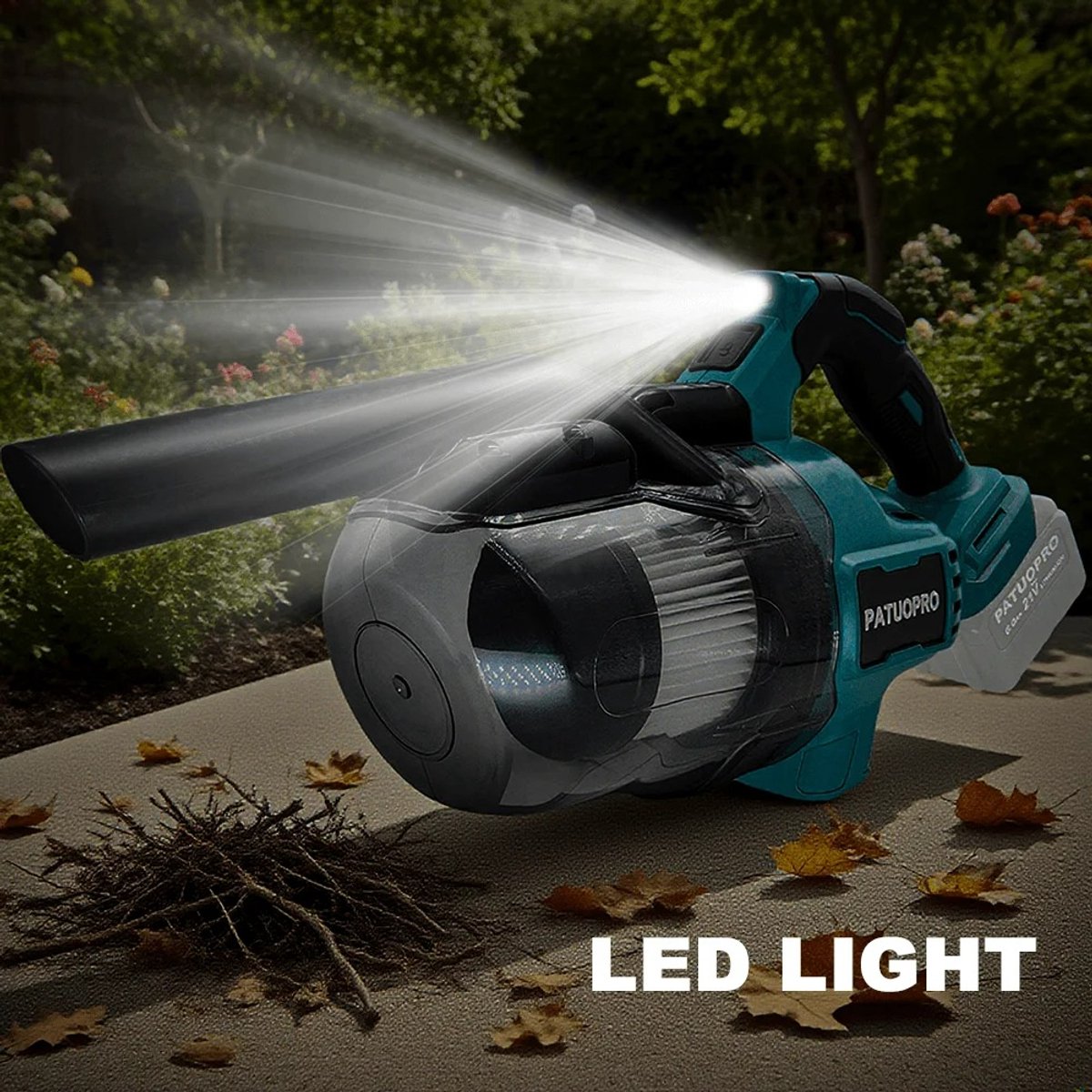 Krachtige Draadloze Stofzuiger Handzuiger met Oplaadbare Batterij - afbeelding 2