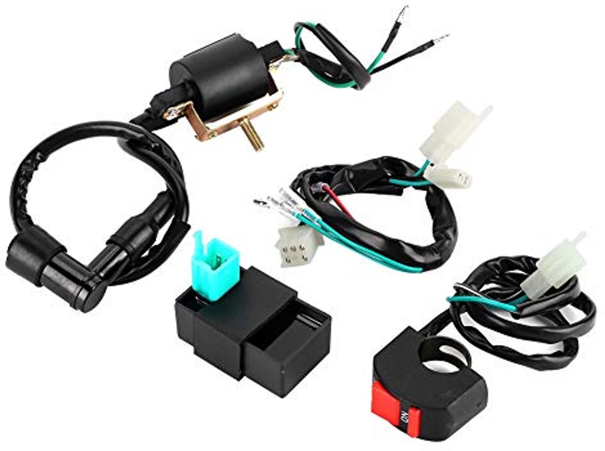 Complete Starter Motor Wiring Harness voor 50cc en 125cc Dirt Bikes