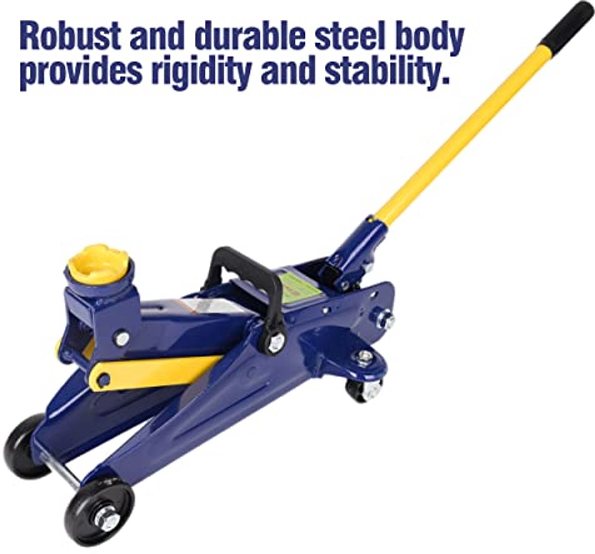2 Ton Heavy Duty Vloerjack met Lage Profiel en Hydraulische Trolley