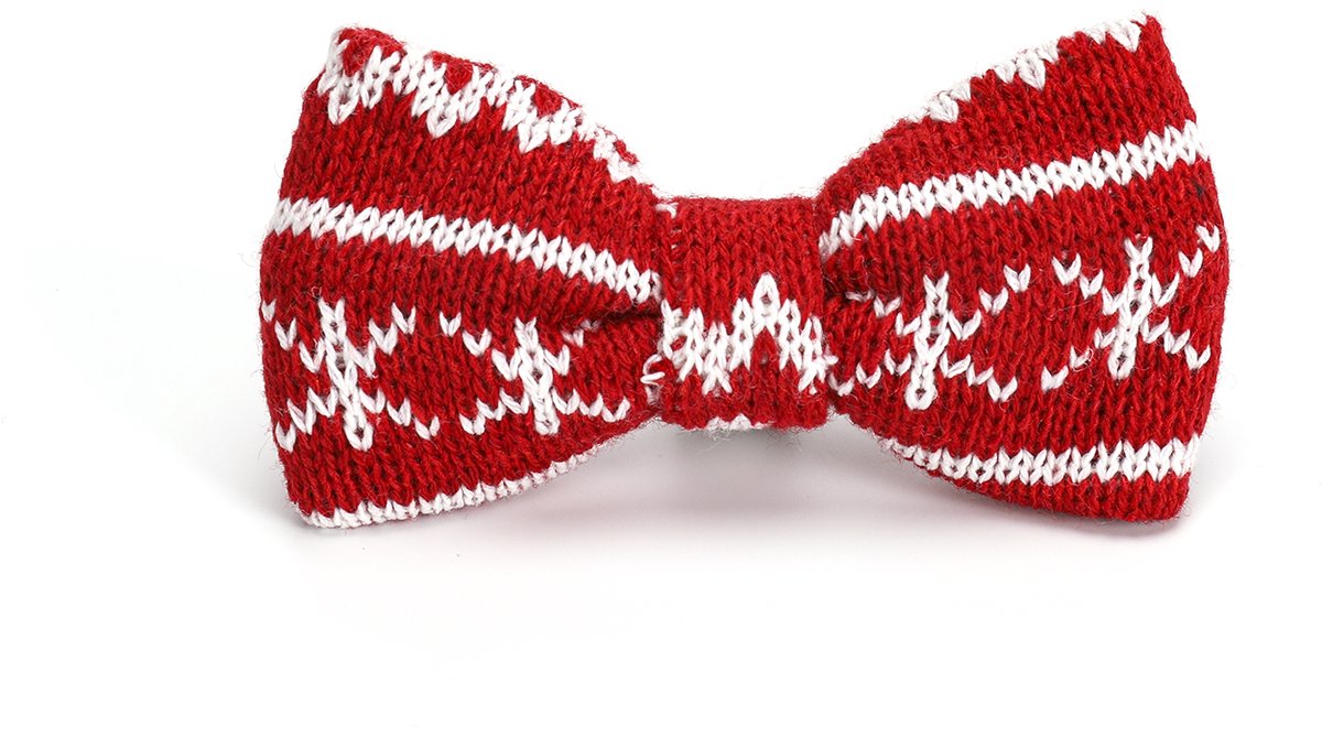 WOOFLE. - Complete Set - Hondentuigje - Accessoires - Merry Tail - Rood - Kerstmis - Limited Edition - Kerst - Maat S