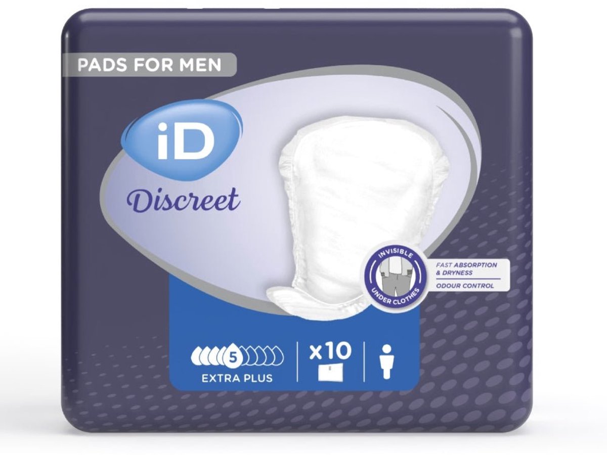 iD Discreet Incontinentie Pads voor mannen