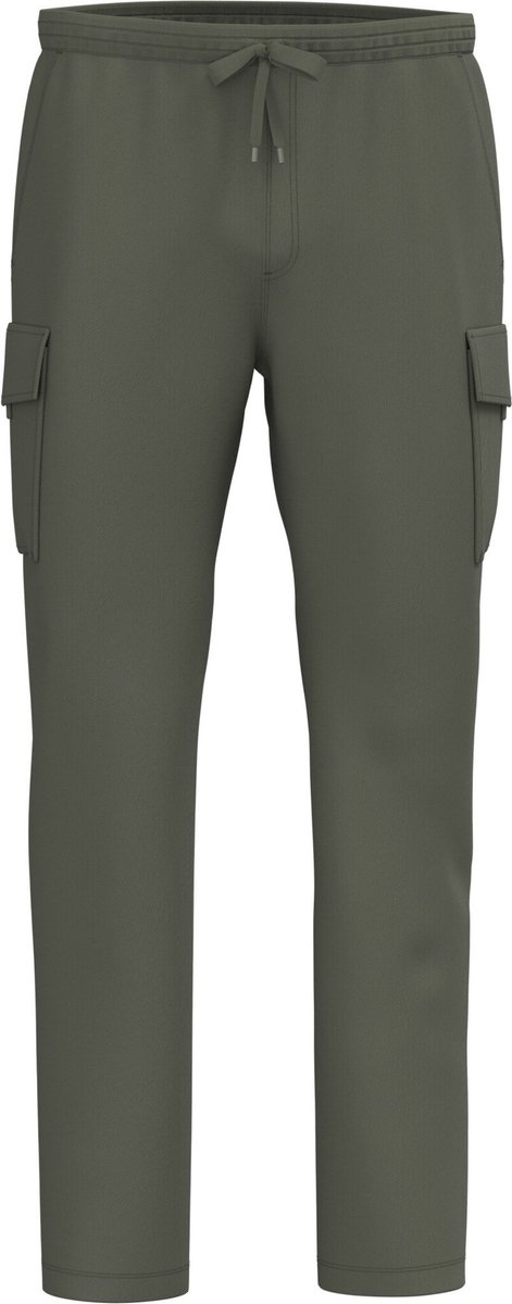 Native Spirit Ecologische verwassen heren cargoshort in French Terry NS777 - Washed Organic Khaki - 3XL