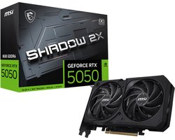 MSI GeForce RTX 5050 SHADOW 8GB GDDR6 OC