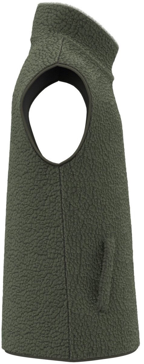 Spasso Mouwloos sherpa herenjasje SP603 - Forest Khaki - XXL