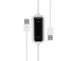 Optische USB 2.0 gegevensoverdrachtkabel voor online pc-gebruik en archivering