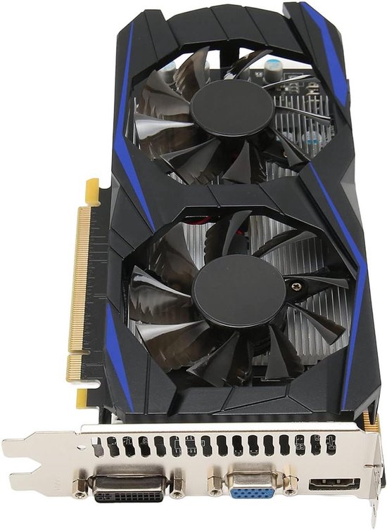 GTX550Ti 6GB Gaming Grafische Kaart – Dubbele Ventilator, GDDR5 192-bit, GF116 Core, DirectX 11, PCIe 2.0, VGA/DVI, Voor Desktop