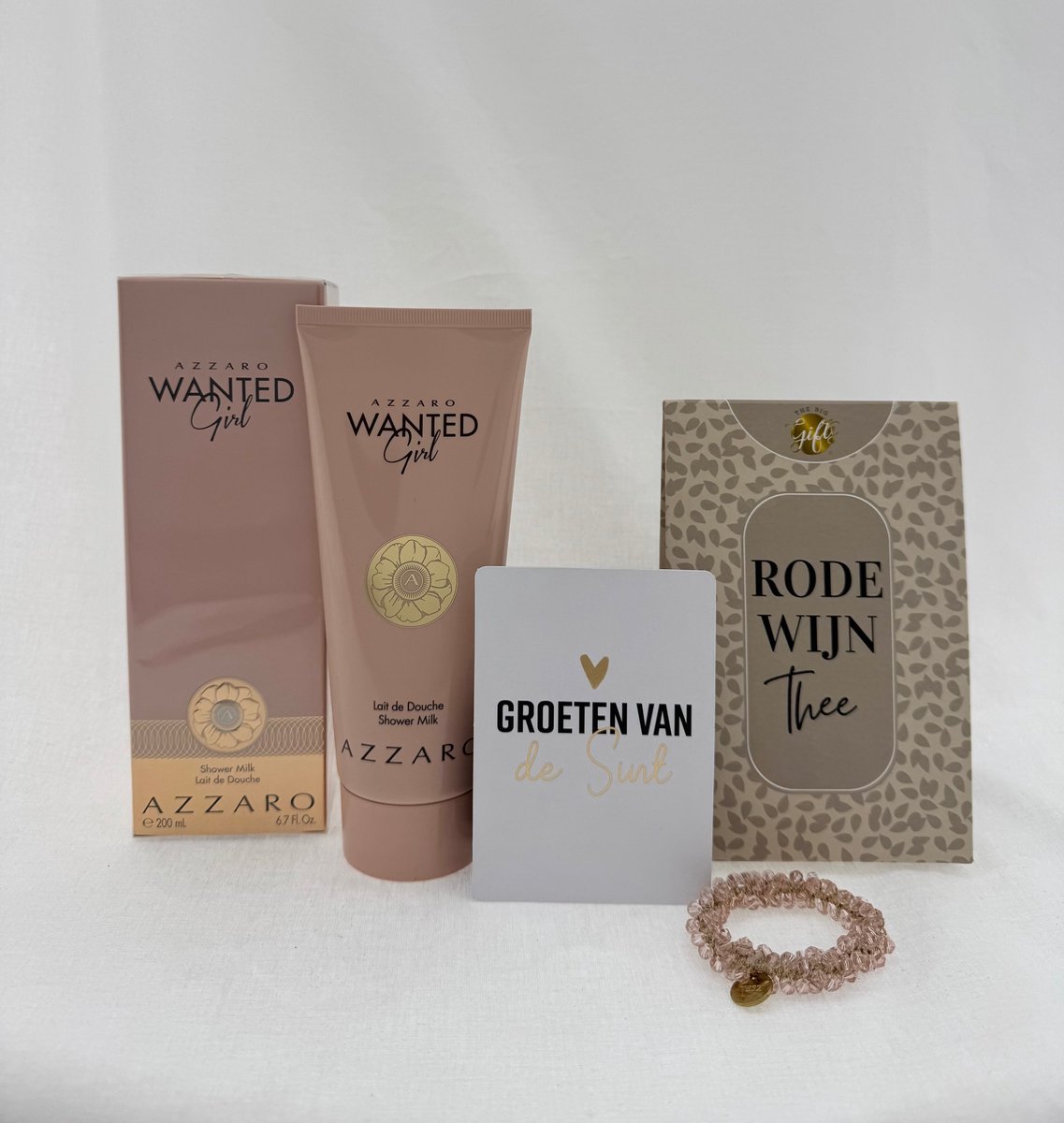 Sinterklaas •Cadeaupakket Dames• Rode Wijn Thee Azzaro - Cadeau voor Vrouwen - Perfect Gifts