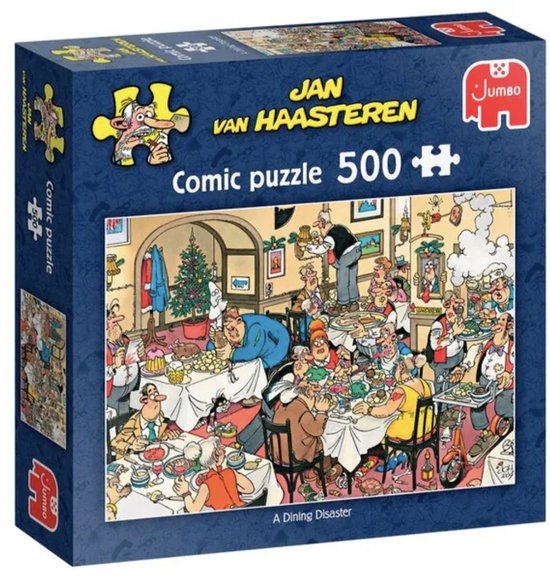 Jumbo - Jan van Haasteren - Un désastre culinaire - 500 pièces - Puzzle