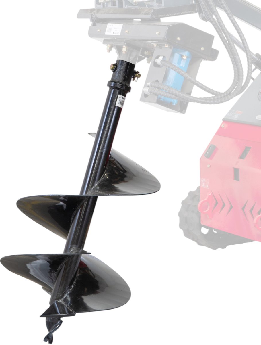 Grondboor 600 mm met lengte 1150 mm voor hydraulische boorhouder MLAC6 MW Tools MLAC11