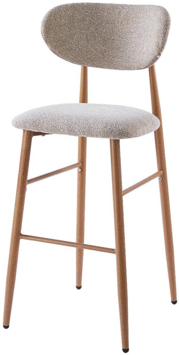 DS4U - Sumi barkruk 75 cm beige - naturel poot
