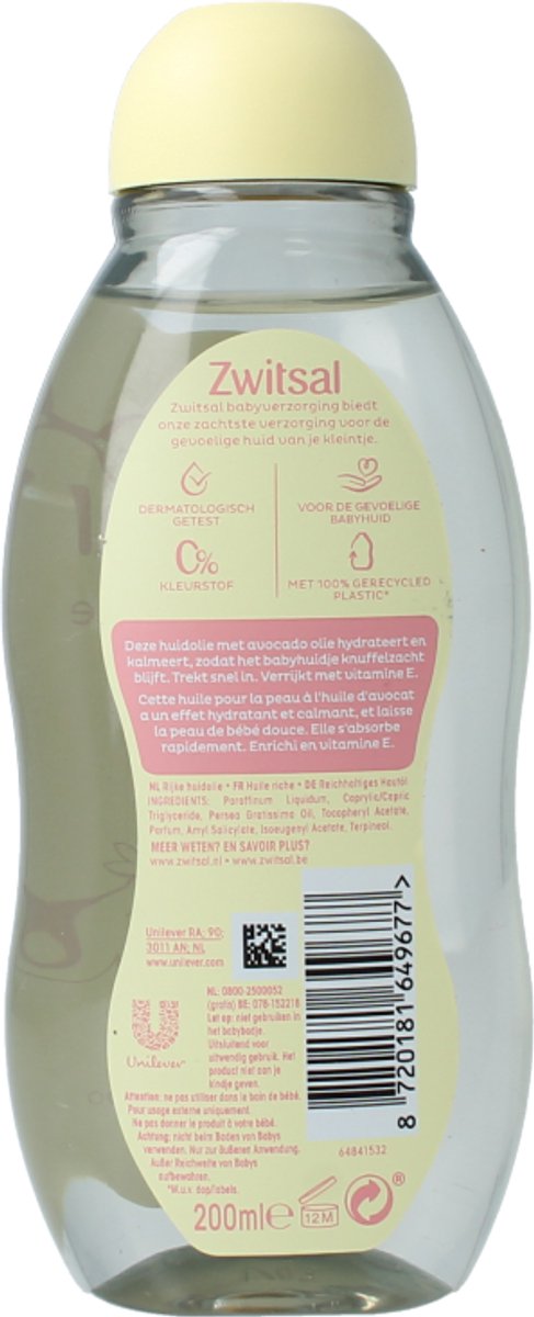 Zwitsal Rijke Huidolie - 200 ml van Merkloos — afbeelding 5